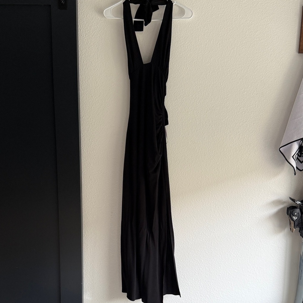 DISSH Black Backless Dress
